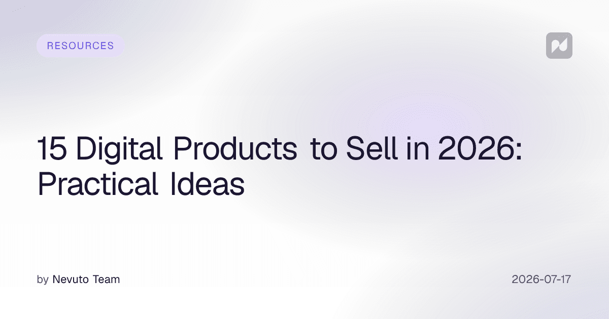 15 Digital Products to Sell in 2026: Practical Ideas