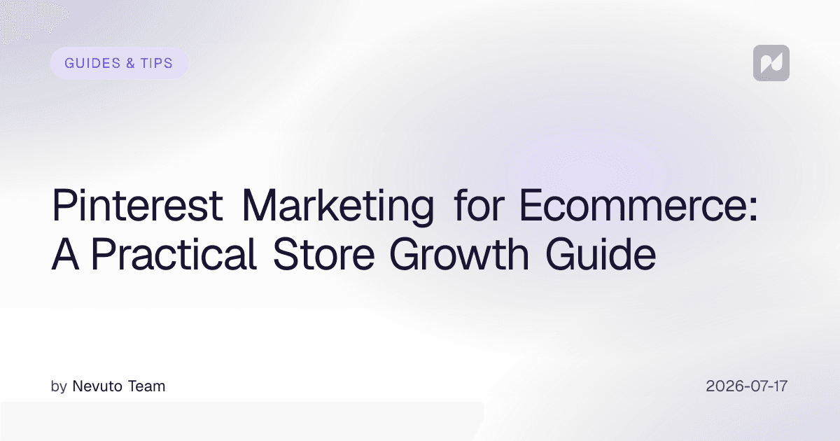 Pinterest Marketing for Ecommerce: A Practical Store Growth Guide